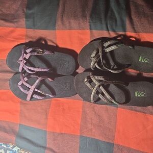 Teva flip flops